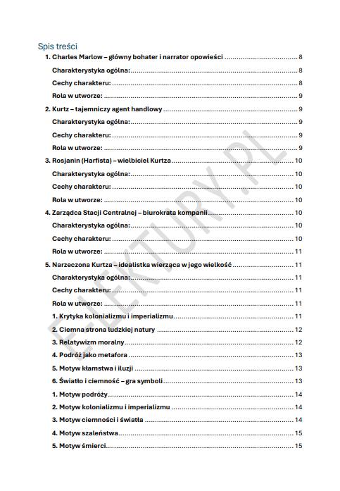 Podgląd Jądro ciemności