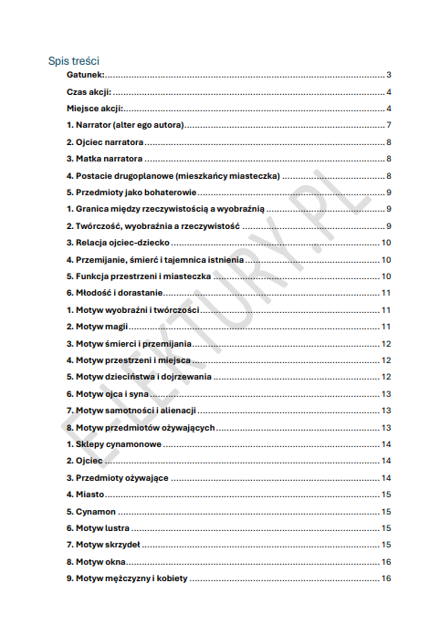 Podgląd Sklepy cynamonowe