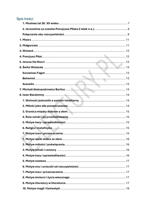 Podgląd Mistrz i Małgorzata