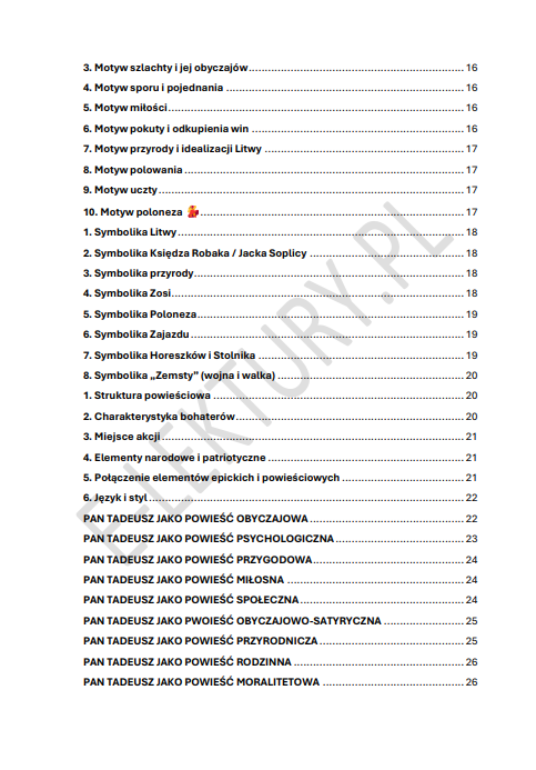 Podgląd Pan Tadeusz