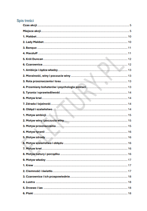 Podgląd Makbet